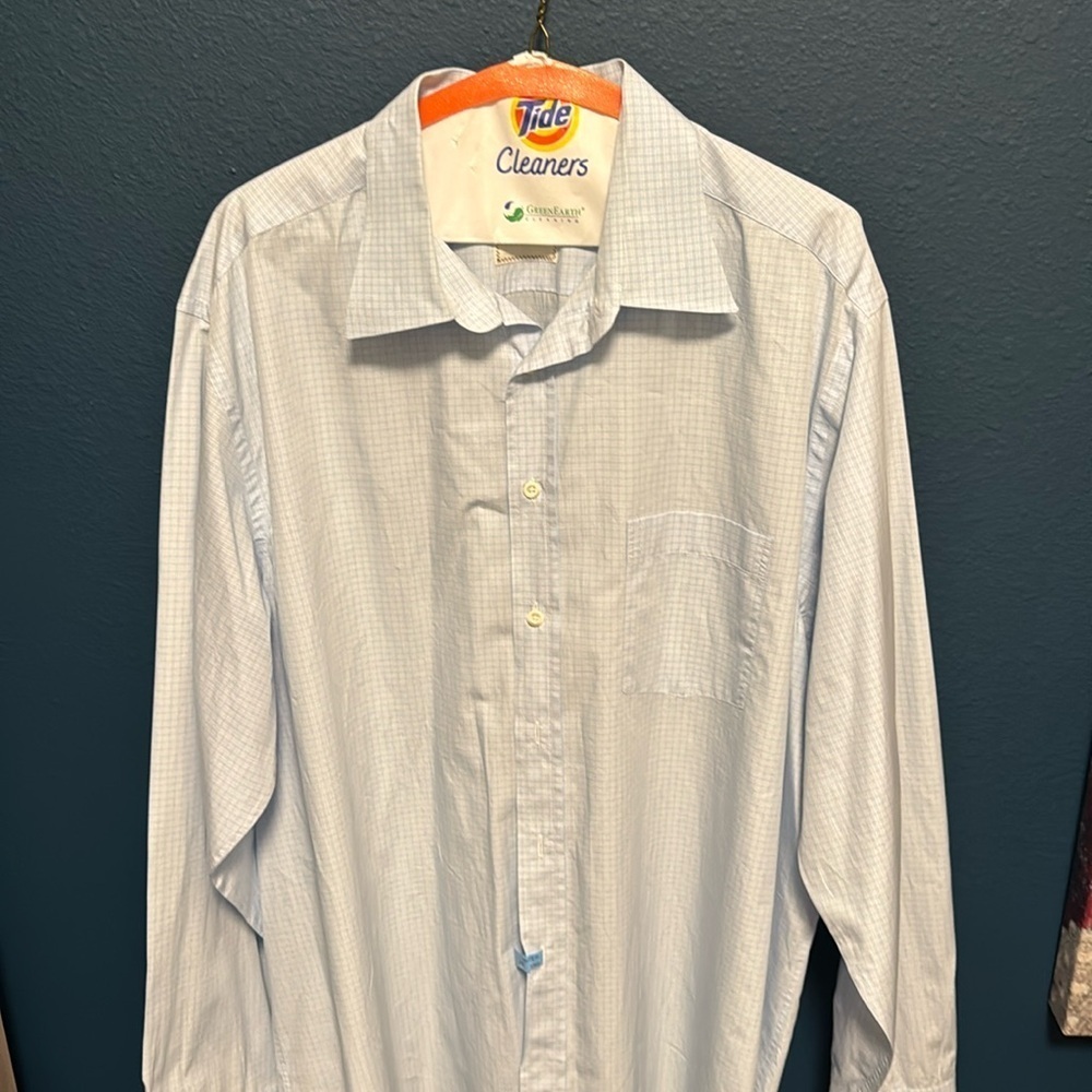Billy Reid Cotton Men's Dress shirt